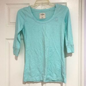NWT Abercrombie Long Sleeve Shirt in Sky Blue